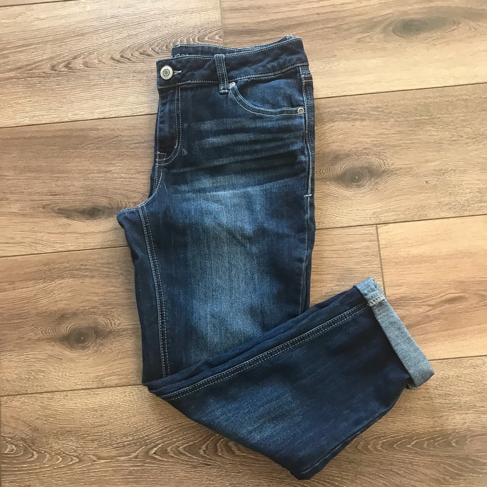 Denim capris